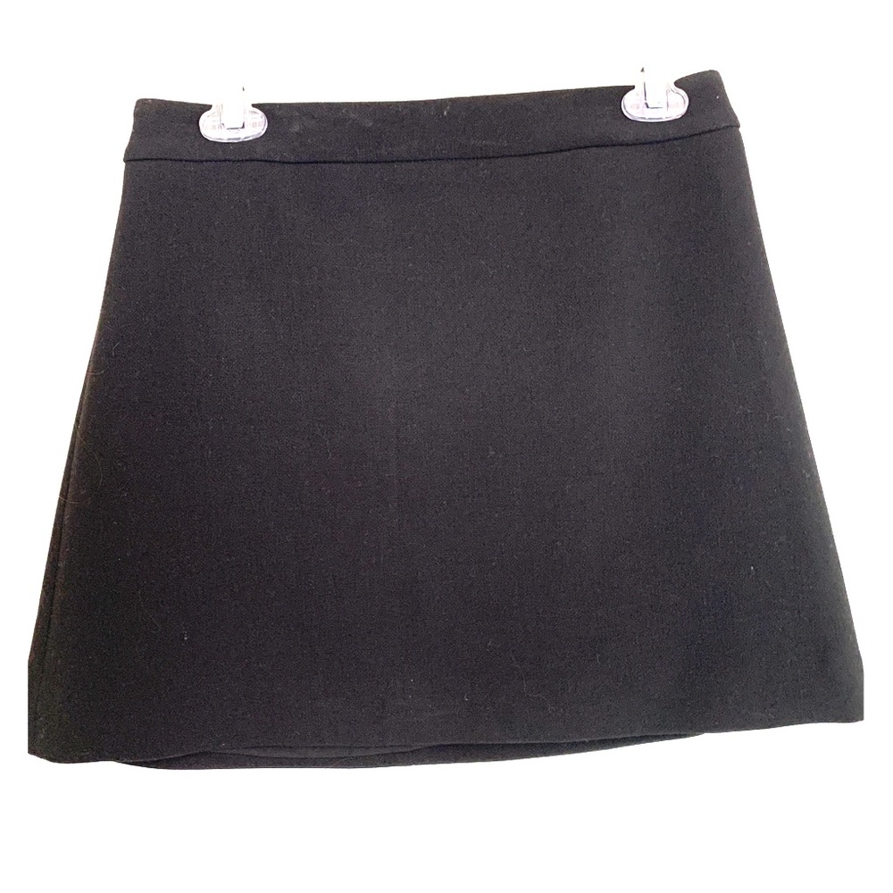 Like new Express black a line mini skirt sz 6